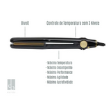 Secador de pelo Venus de 2400 W y alisador de pelo Max480 Wide Mq,