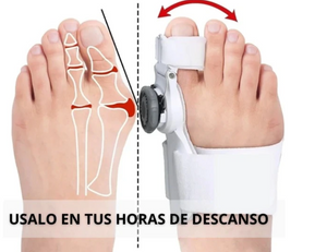 CORRECTOR DE JUANETES PRO ¡MEJORA TUS PIES DESDE EL PRIMER PASO!