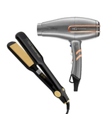 Secador de pelo Venus de 2400 W y alisador de pelo Max480 Wide Mq,